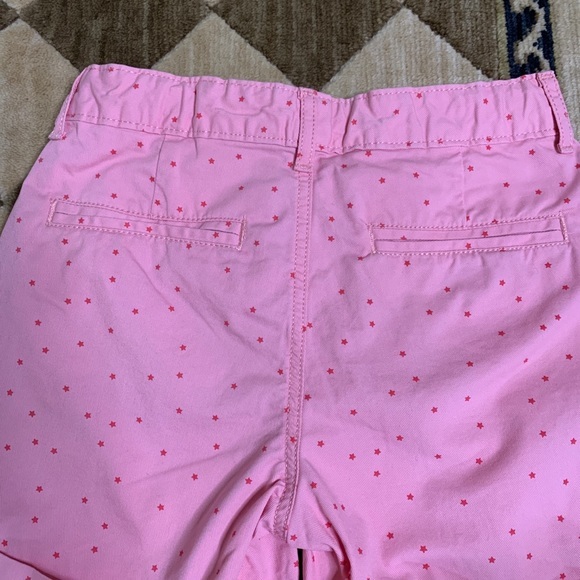 Girl’s GAP pink with stars shorts - Picture 3 of 6